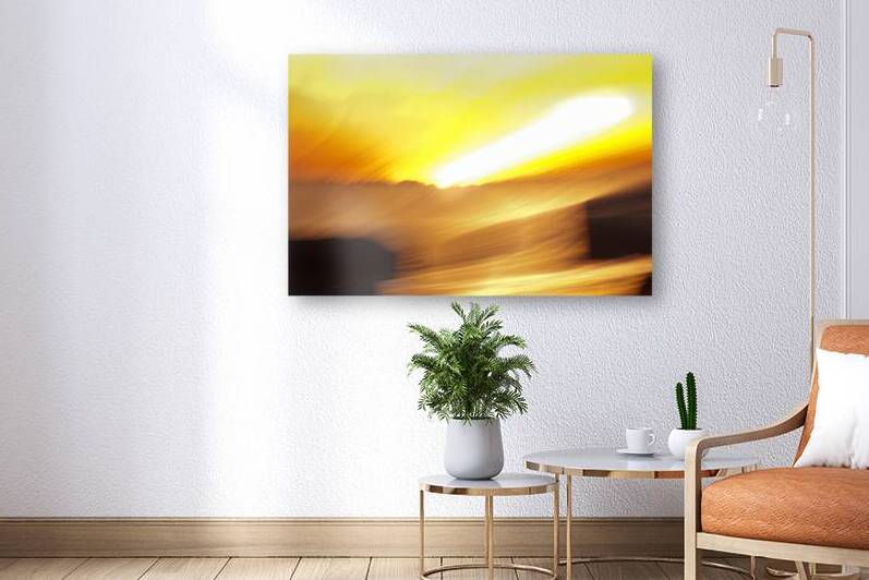 Hagor Shores Sunset Swoosh by Peter Sturgis