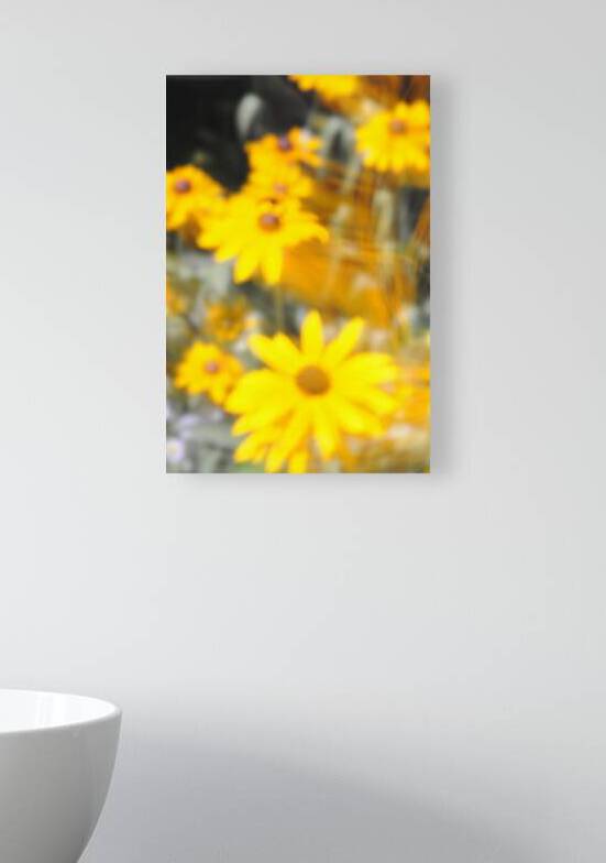 Soft Yellow Flowers by Peter Sturgis