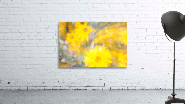 Yellow Flowers Wall Preview