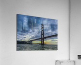 Golden Gate Sunset Acrylic Print