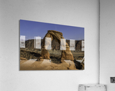 Delicate Arch Camera Pose Acrylic Print
