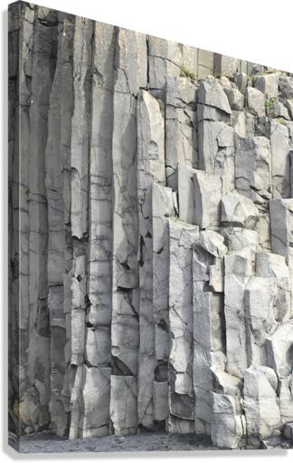 Basalt Columns  Vik  Iceland Canvas Print
