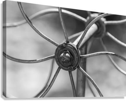 Wheels are Turning V Canvas Print