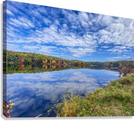 The Clouds Have Spoken Canvas Print