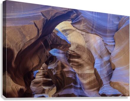 Bat Canyon Landscape Canvas Print