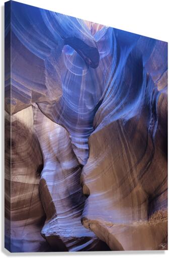 Canyon Blues Canvas Print