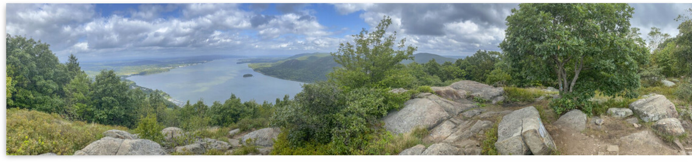 View of the Mid Hudson Valley from Storm King Mountain Extended by THOMAS PATRICK KENNEDY