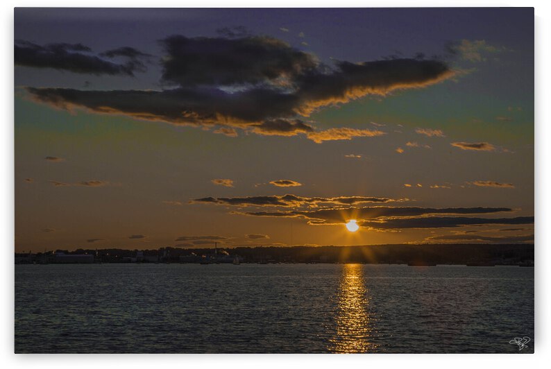 Glorious Maine Sunset by THOMAS PATRICK KENNEDY