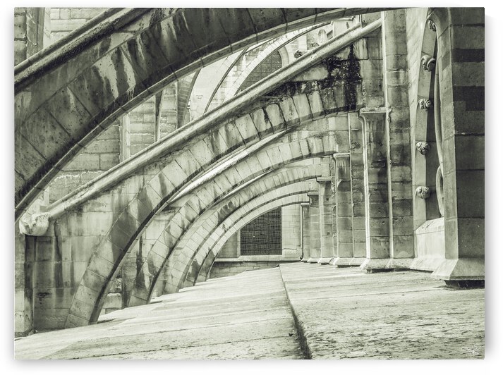 Buttresses V by THOMAS PATRICK KENNEDY