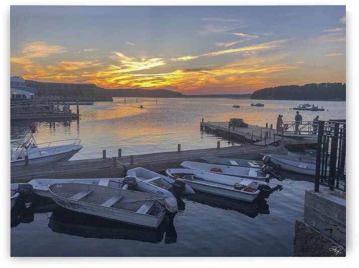 Bar Harbor at Dusk by THOMAS PATRICK KENNEDY