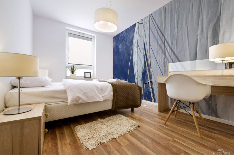Trim the Sheets Mural print