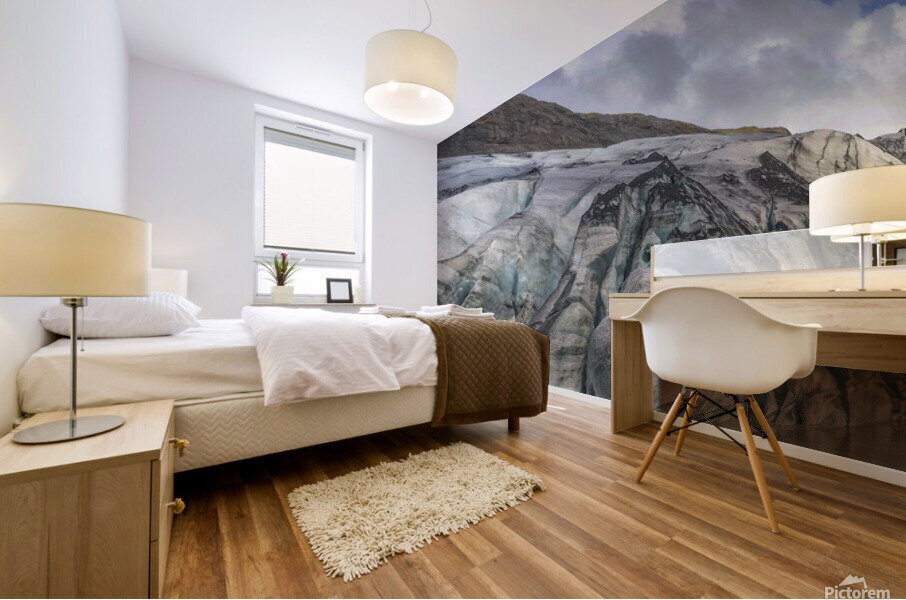 Glacier Play Mural print
