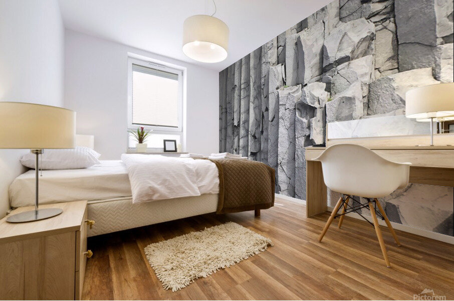 Basalt Columns  Vik  Iceland Mural print