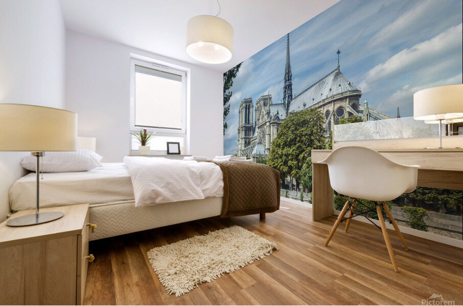 Notre Dame Mural print