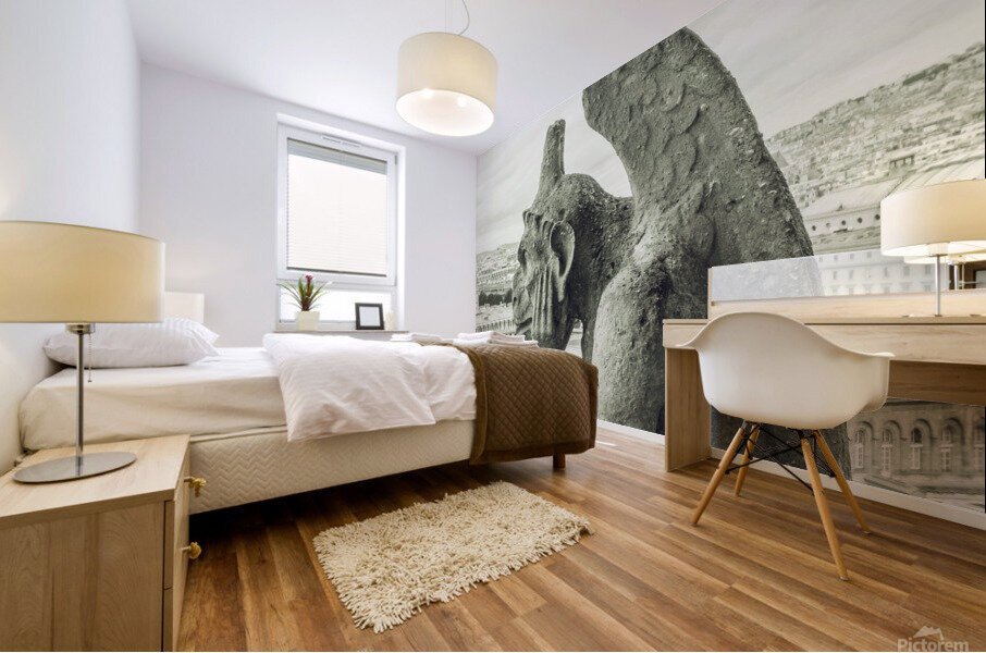 Contemplating V Mural print