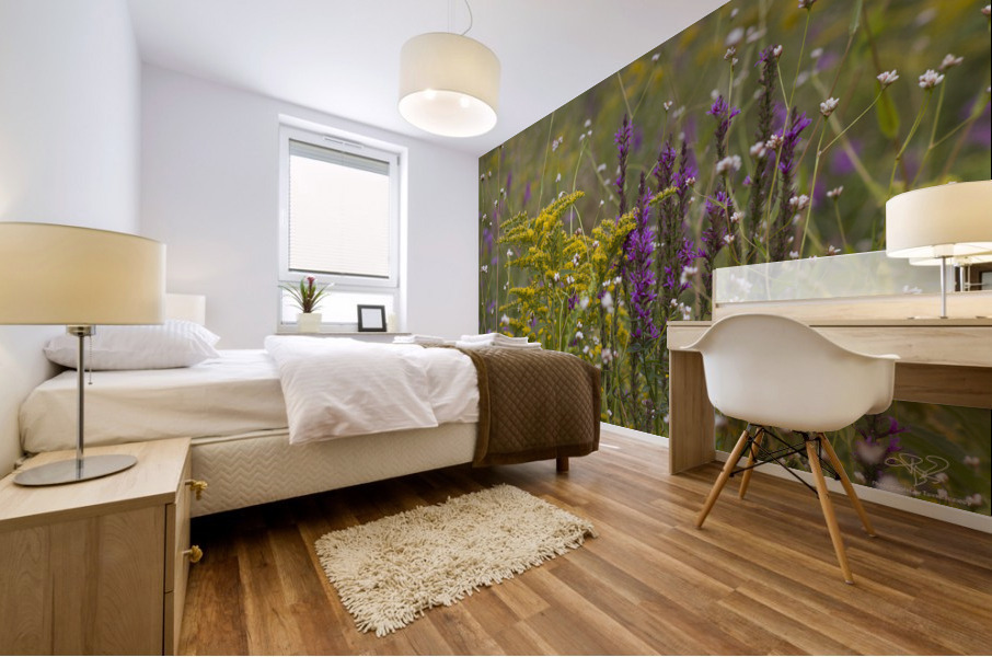 Spring Meadow Mural print