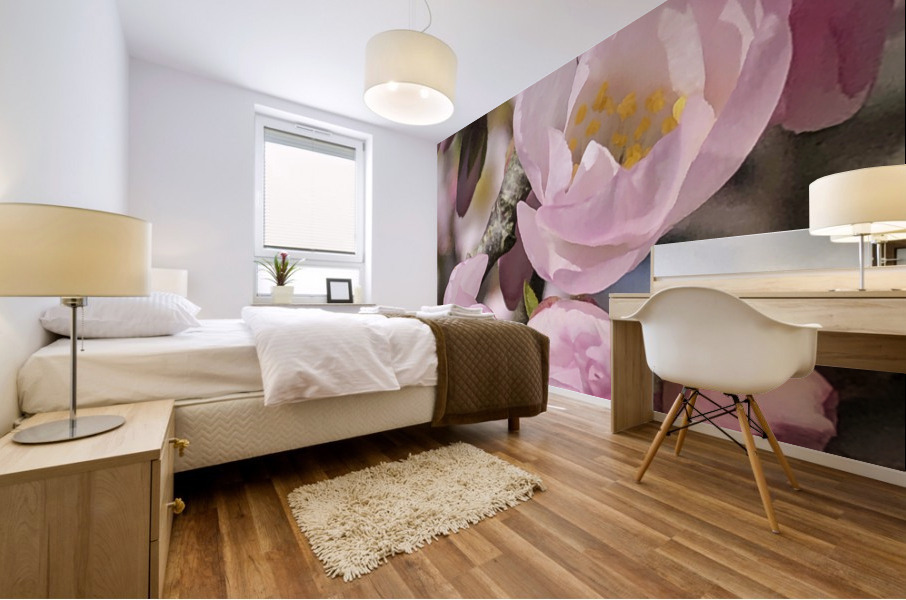 Spring Blossom Boom Mural print