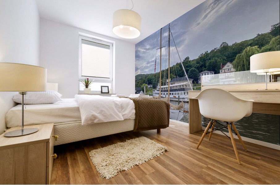 Seneca Lake Sails Mural print