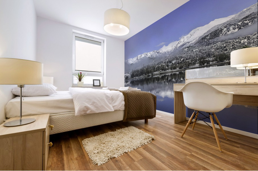 Mountain Reflections Mural print