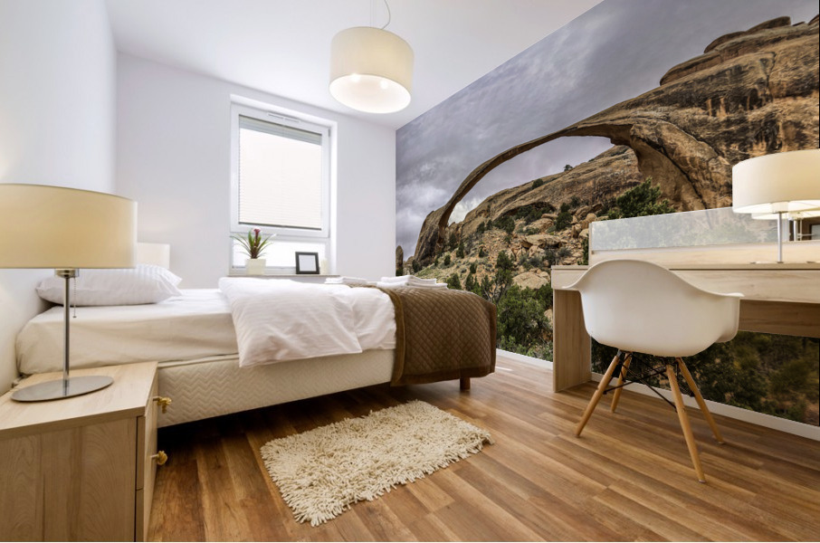 Landscape Arch Evening Mural print