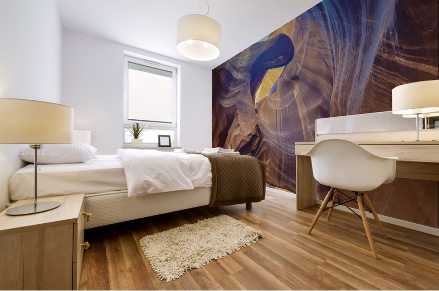 Antelope Colorfalls Mural print