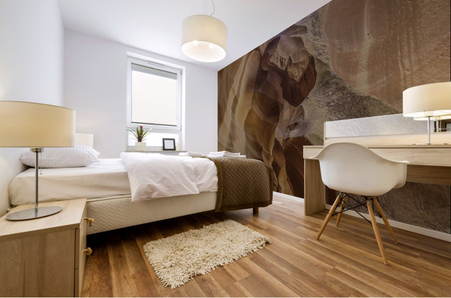 Antelope Winged Creature Mural print
