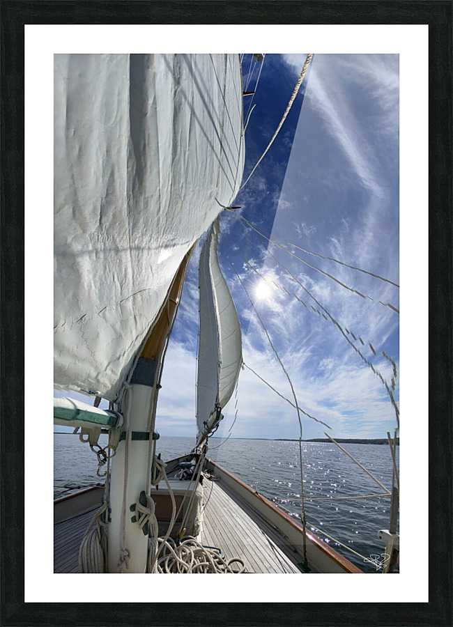 Into the Sun Picture Frame print
