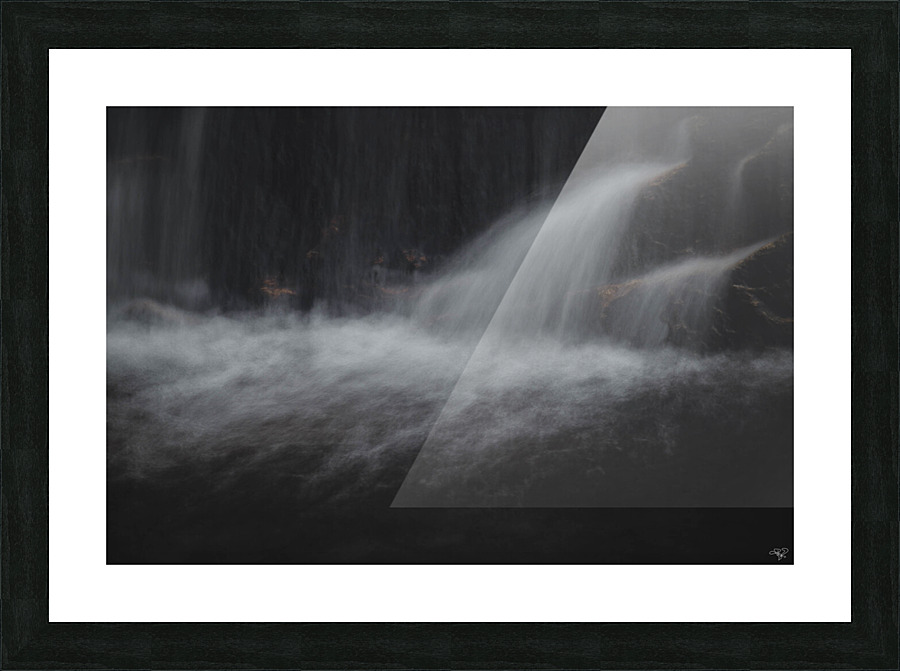 Midnight Cascade Picture Frame print