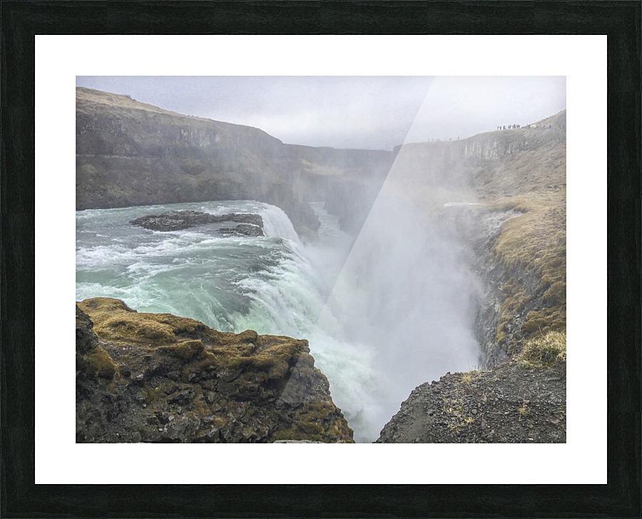 Skogafoss Picture Frame print