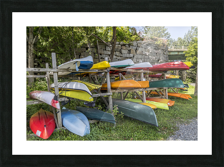 Kayaking Anyone Picture Frame print