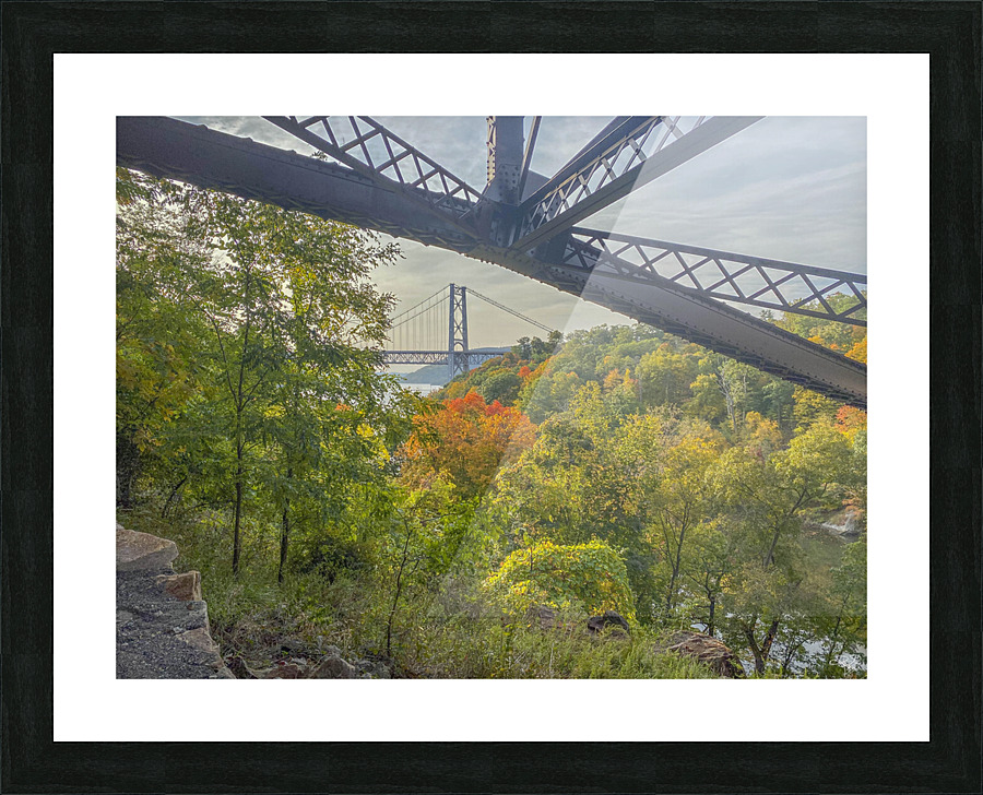 Bear Mountain Bridges Picture Frame print