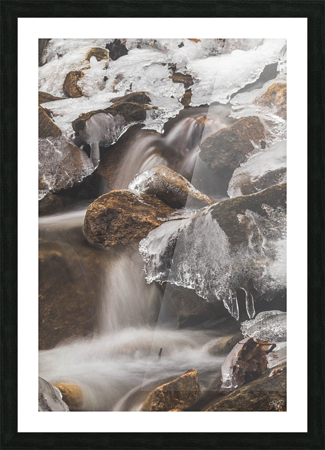 Winter Solace 7 Picture Frame print