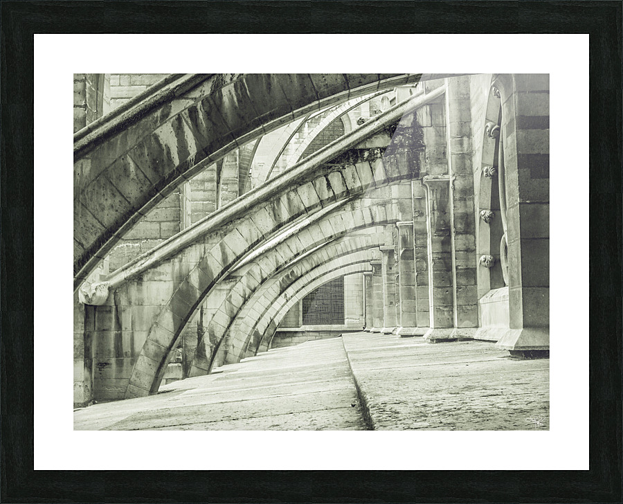 Buttresses V Picture Frame print