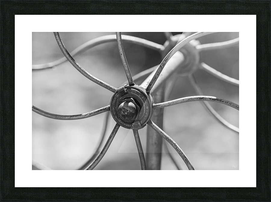 Wheels are Turning V Picture Frame print