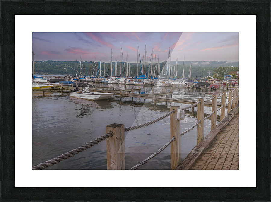 Seneca Harbor Picture Frame print