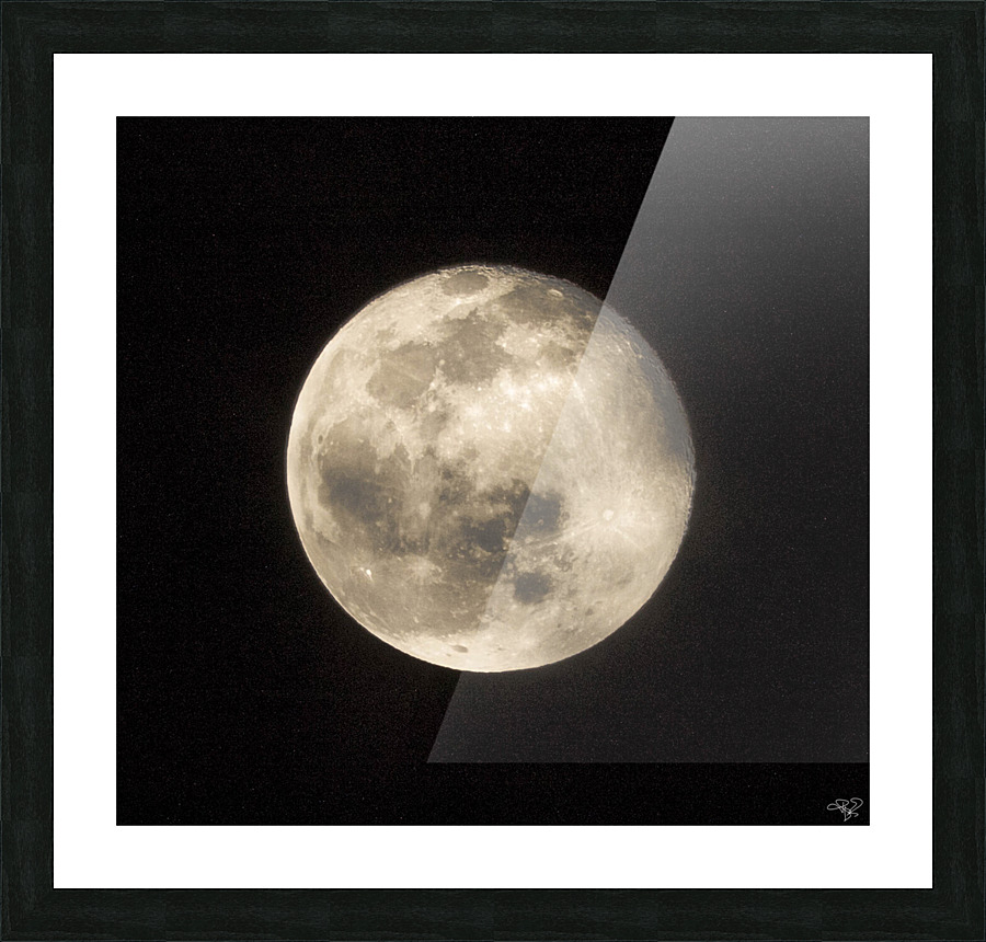 Wolf Moon Picture Frame print