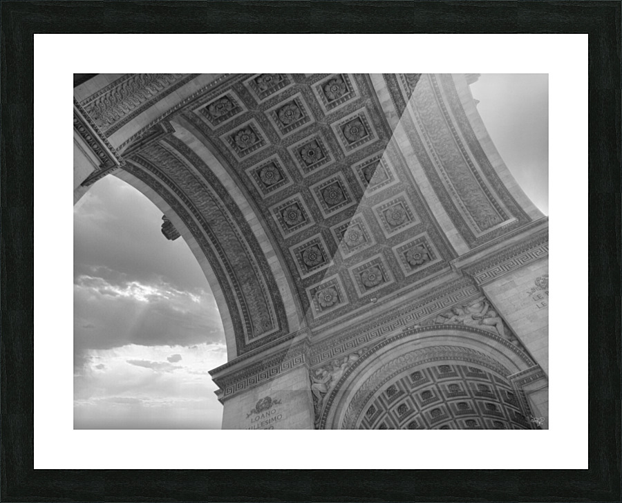 Champslyses Underside Picture Frame print