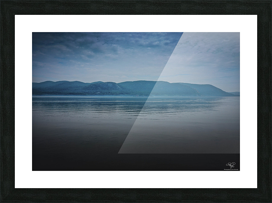 Hudson River Indigo Picture Frame print
