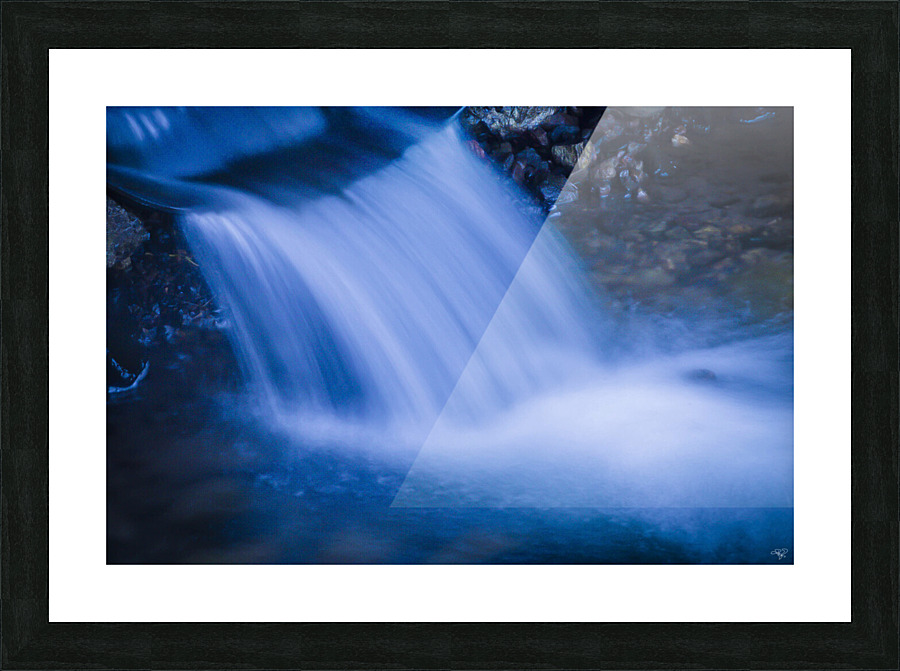Water Flume Picture Frame print