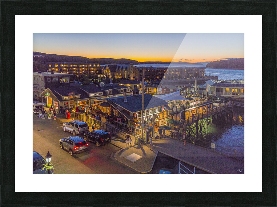 Bar Harbor Evening Picture Frame print