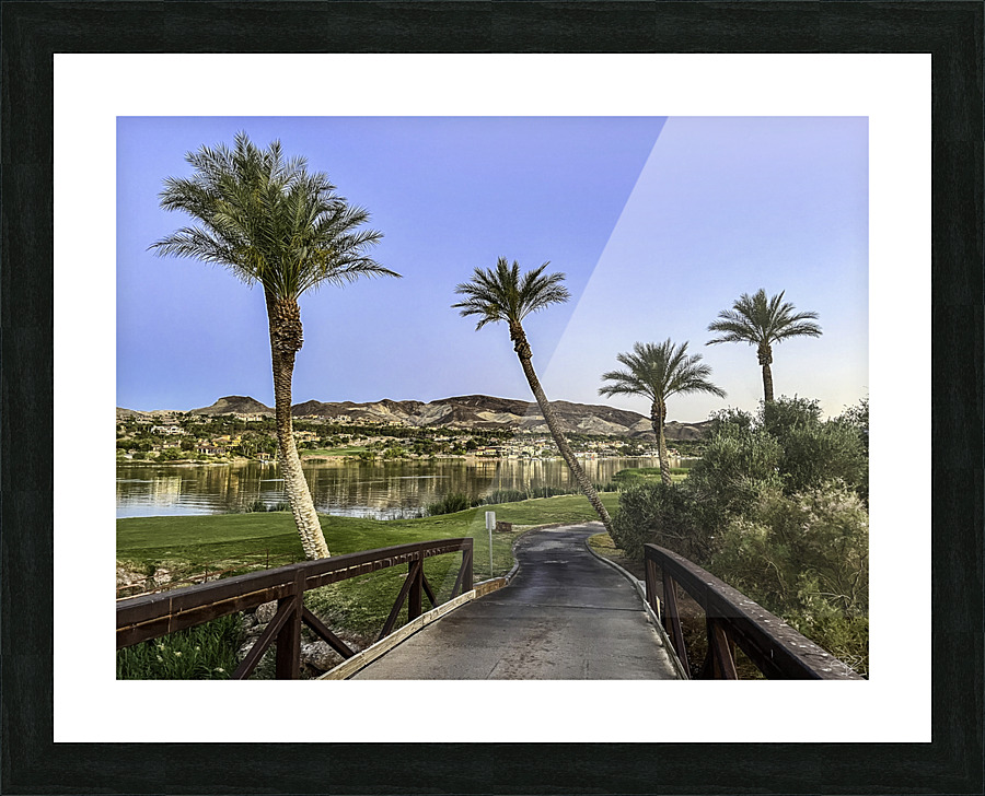 On the Path Picture Frame print
