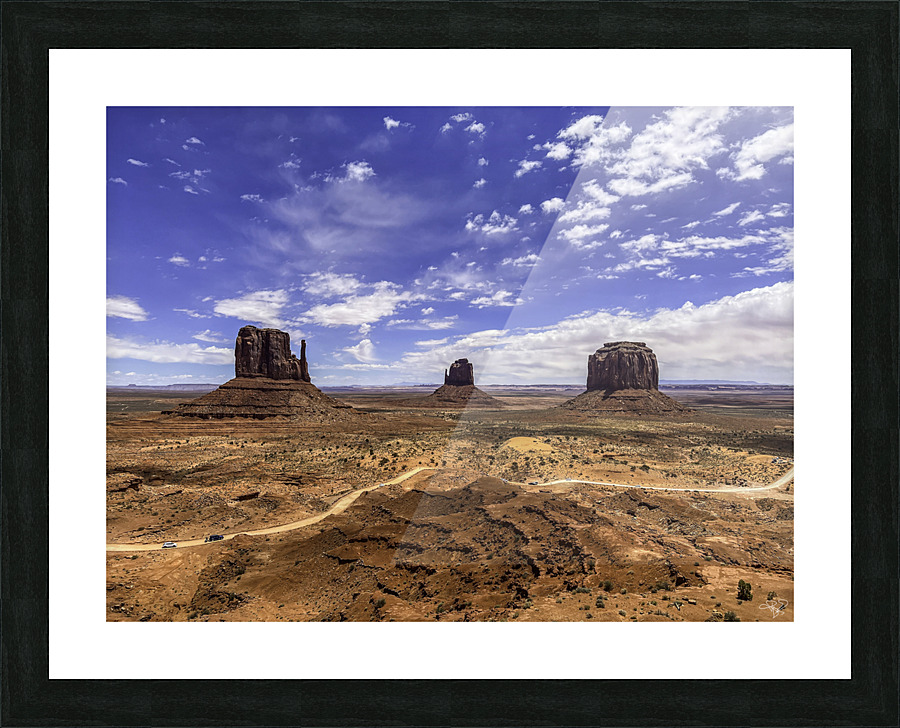 Monument Mittens Picture Frame print