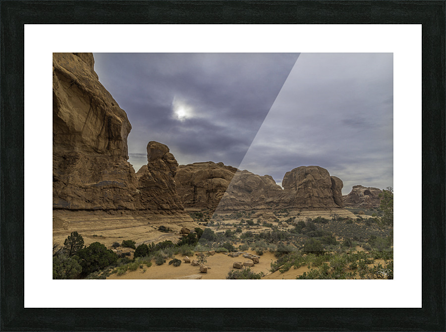 Arches Monolith Picture Frame print