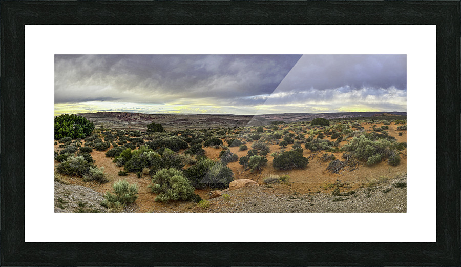 Arches Landscape Panorama Picture Frame print