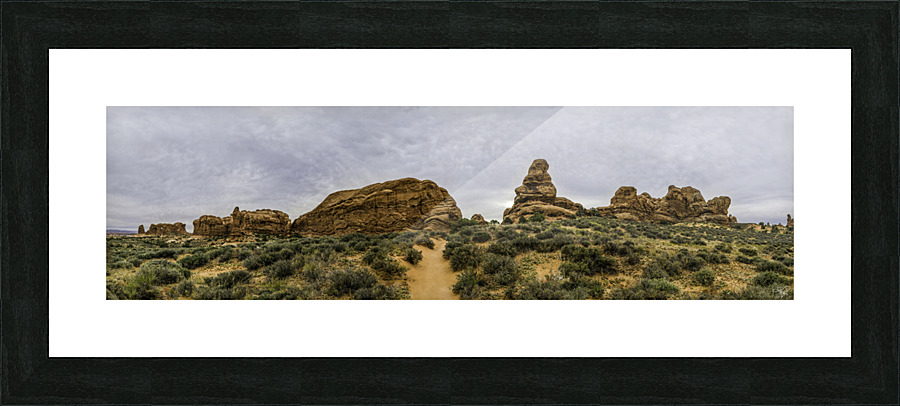 Arches Monolith Range c Picture Frame print