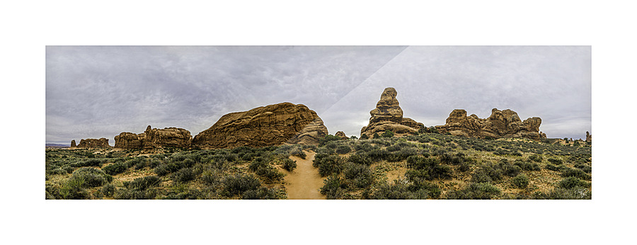 Arches Monolith Range Picture Frame print