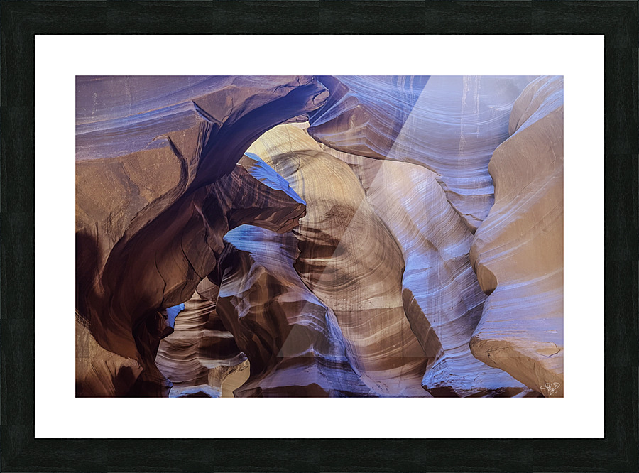 Bat Canyon Landscape Picture Frame print