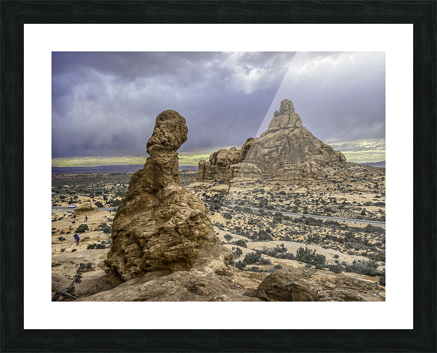 Arches Devils Workshop Picture Frame print