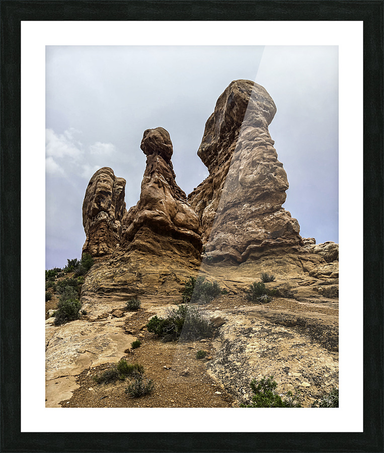 Arches Monument Picture Frame print