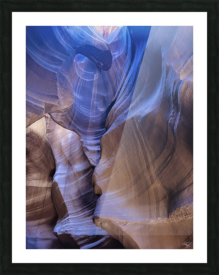 Canyon Blues Picture Frame print